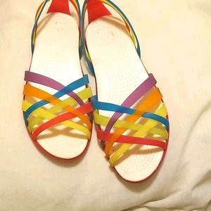 Croc jellie shoes slip on